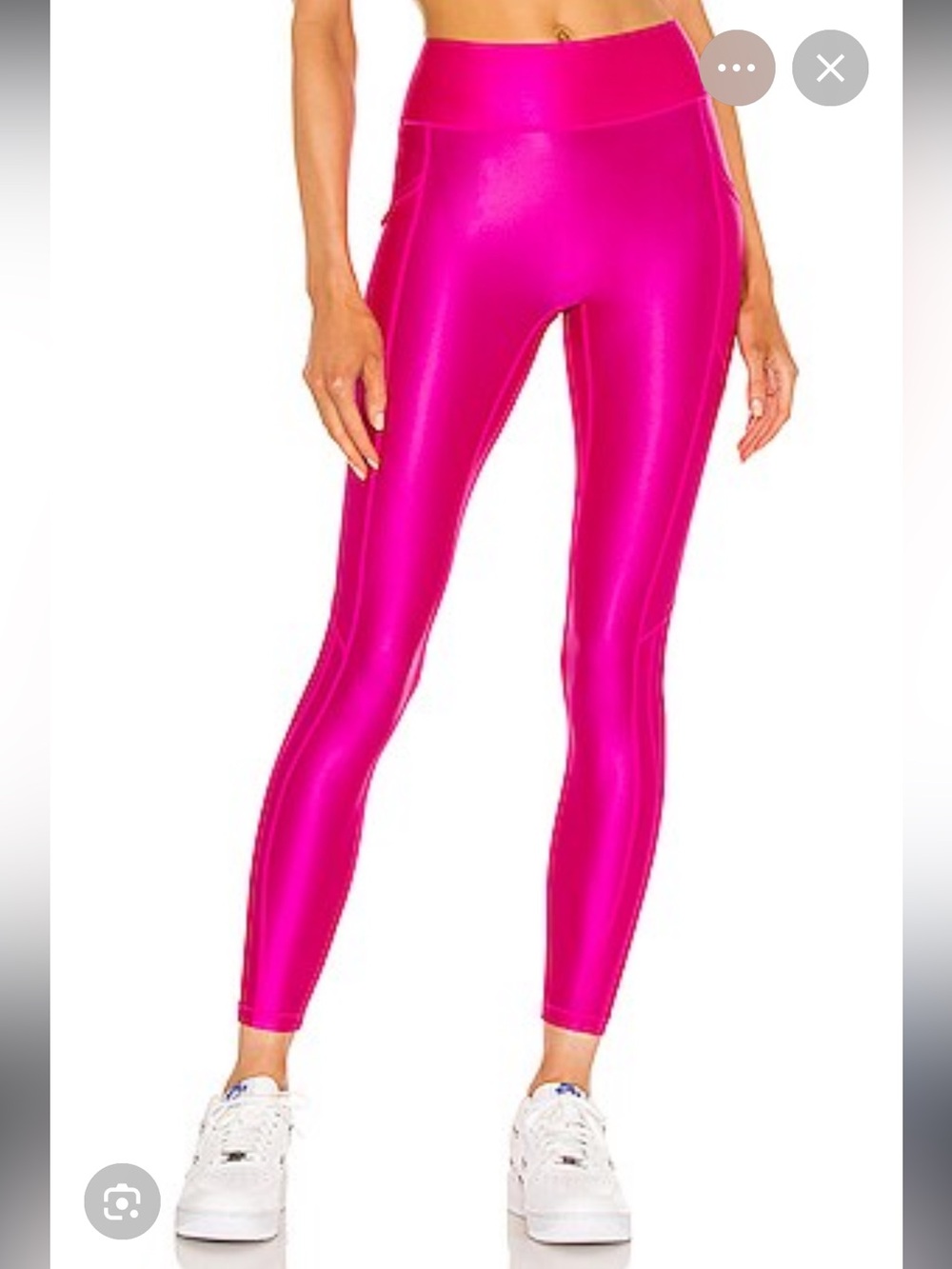 ALL ACCESS Hot Pink Shiny Leggings